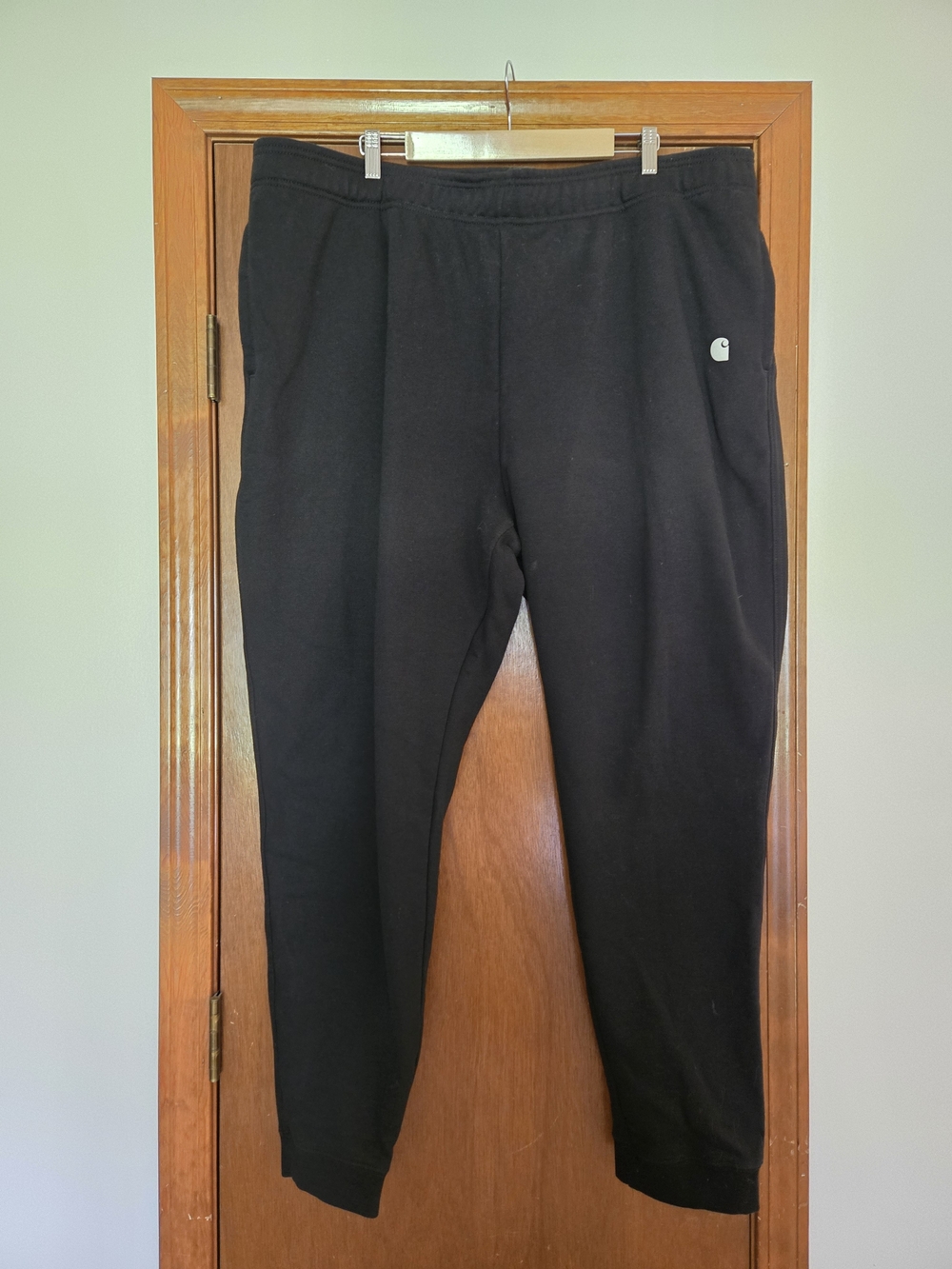 Carhartt Men's Loose Fit Marquette Sweatpants 2XL Black Fleece Joggers